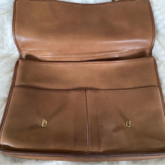 Vintage Coach Legacy Slim Briefcase - Tabac - Picture 10 of 16